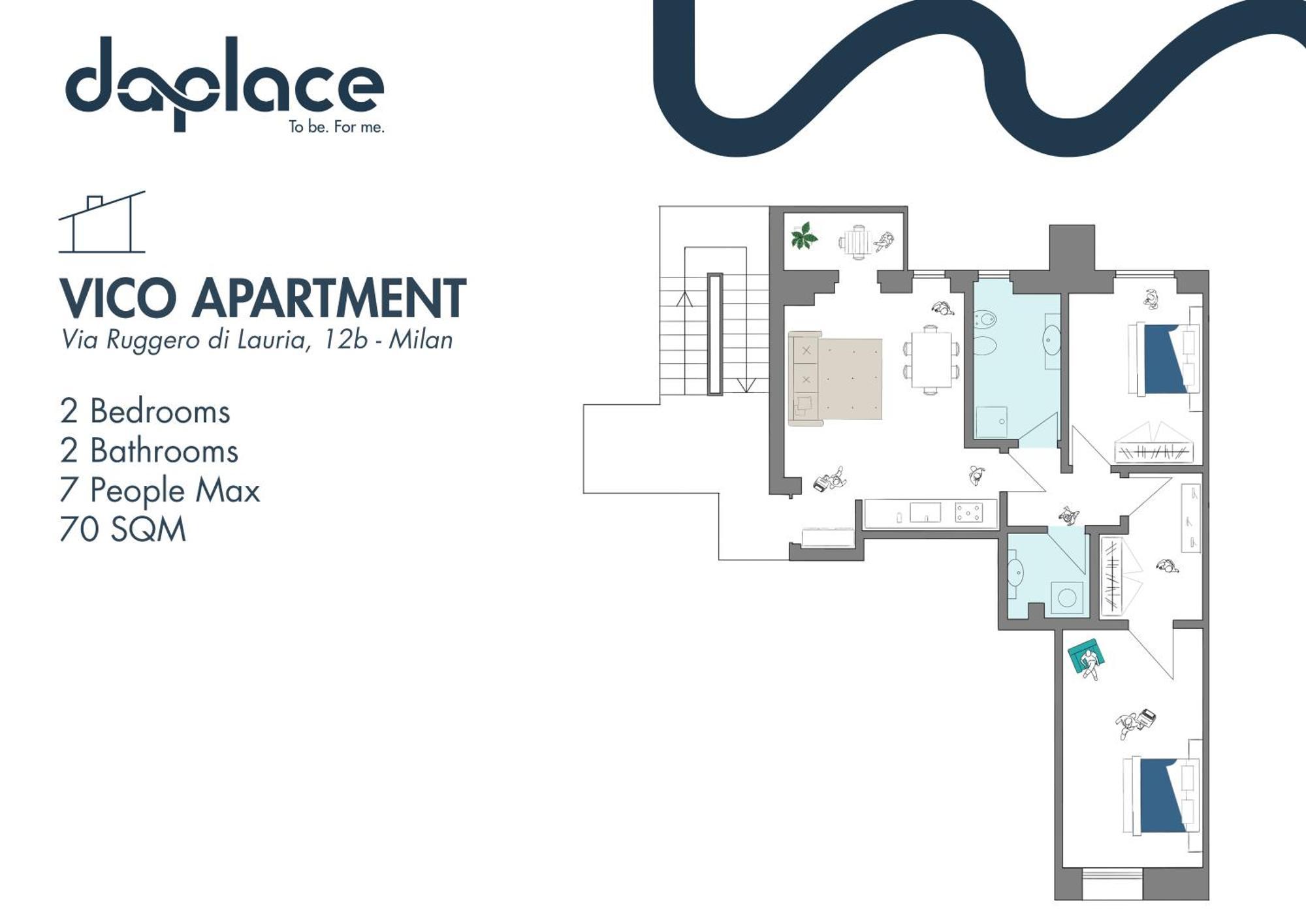Daplace - Vico Apartment Milano Exterior foto